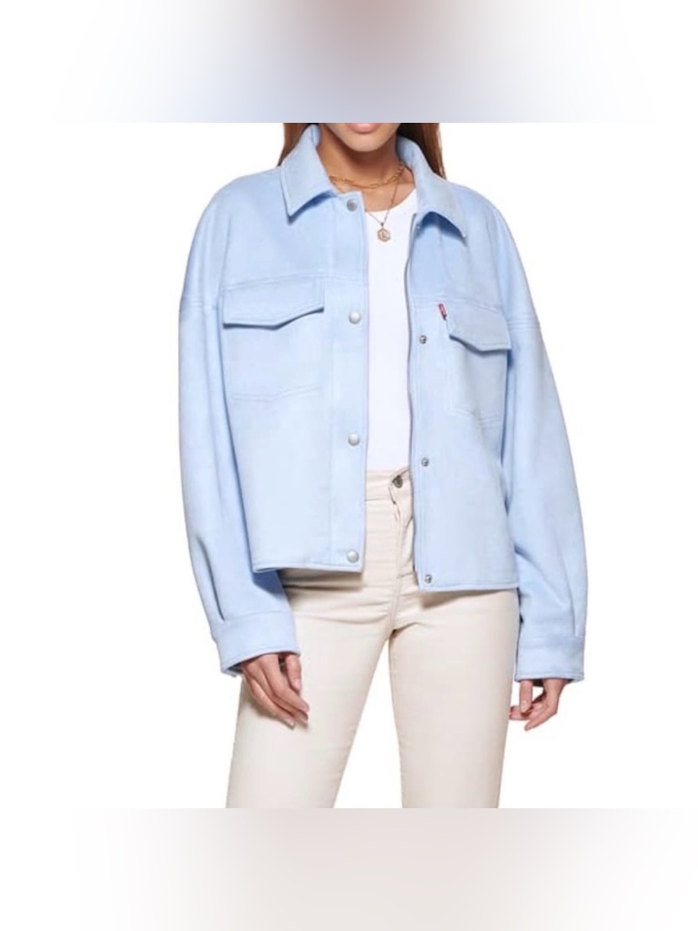 Levi's Light Blue Relaxed Trucker Jacket
